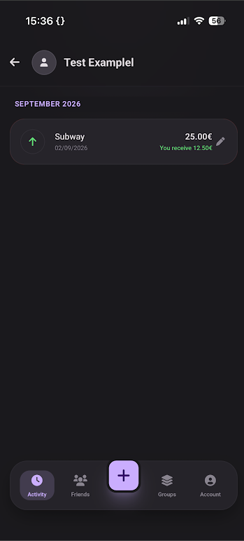 DivideAI app dashboard screenshot